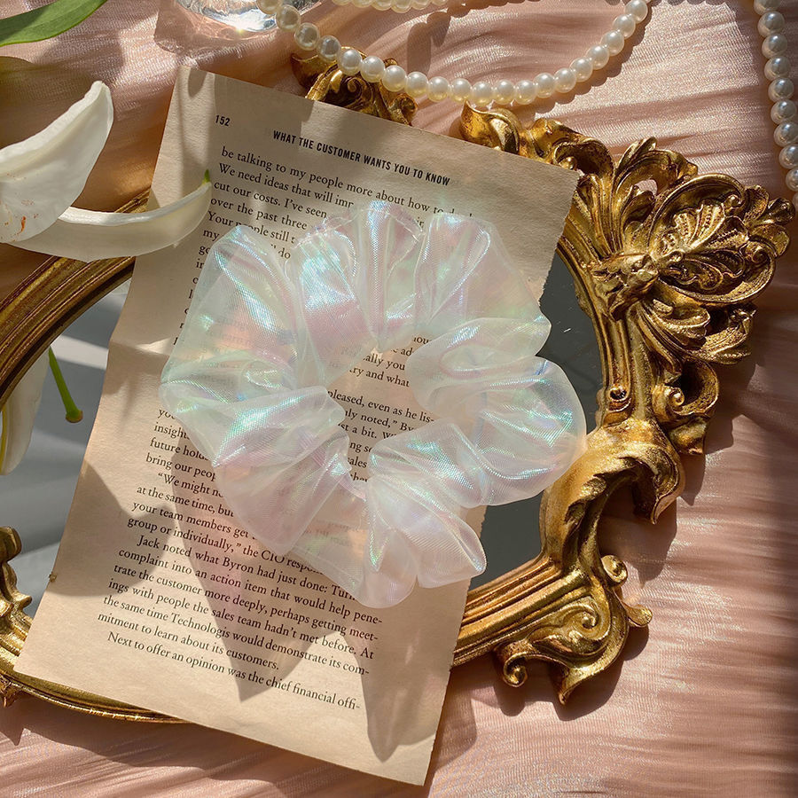 Wholesale Fabric Bow Elastic Hair Scrunchies