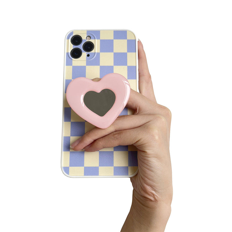 Venta al por mayor Flower Mirror Acrílico Airbag Soporte para teléfono móvil