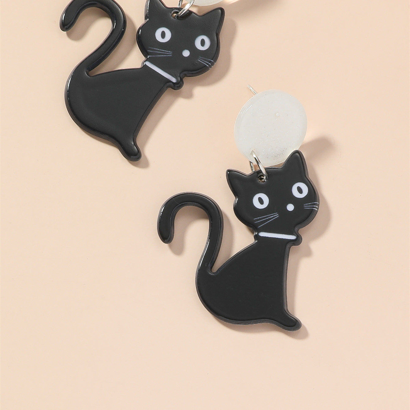 Wholesale Cute Cat Acrylic Earrings