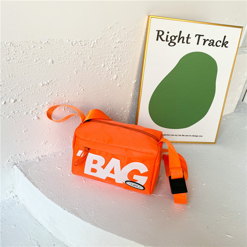 Wholesale One Shoulder Messenger Polyester Kids Bag