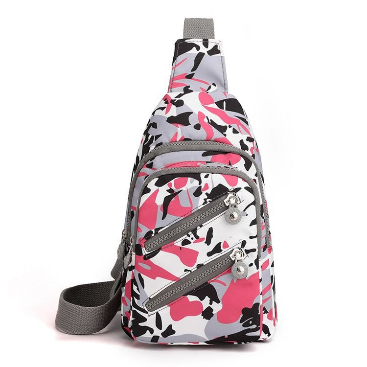 Wholesale Oxford Cloth Tropical Plant Car Color Chest Bag