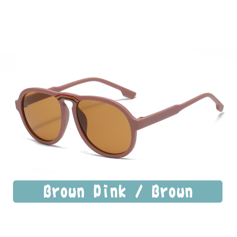 Venta al por mayor Gafas de sol para niños Rainbow AC