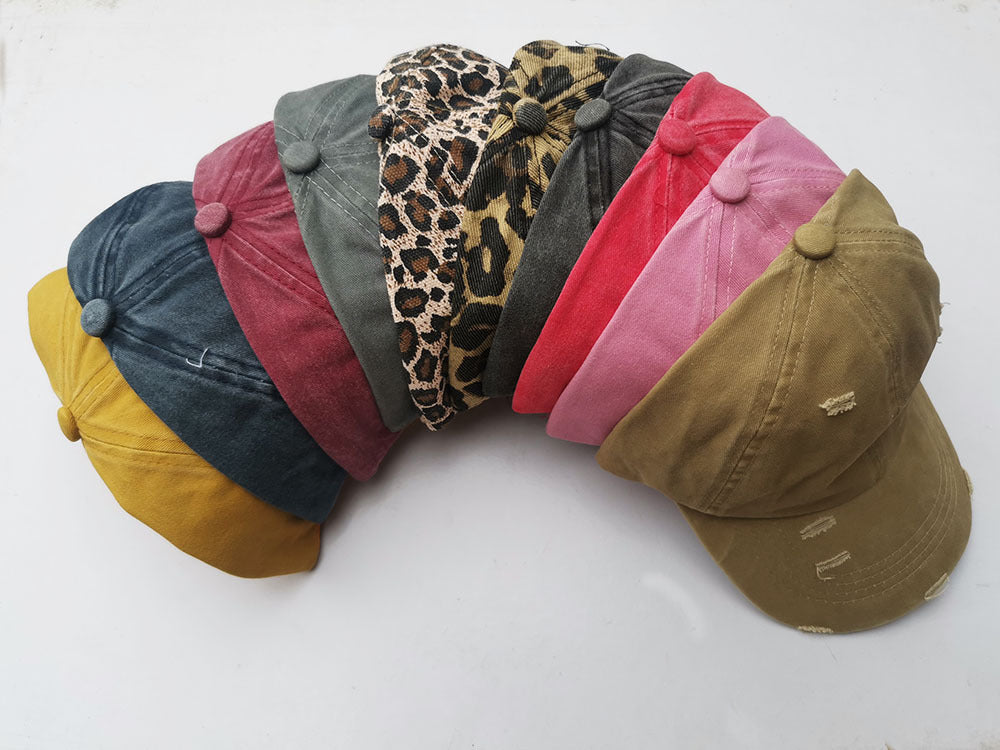 Gorra de béisbol elástica de algodón cruzado de algodón al por mayor