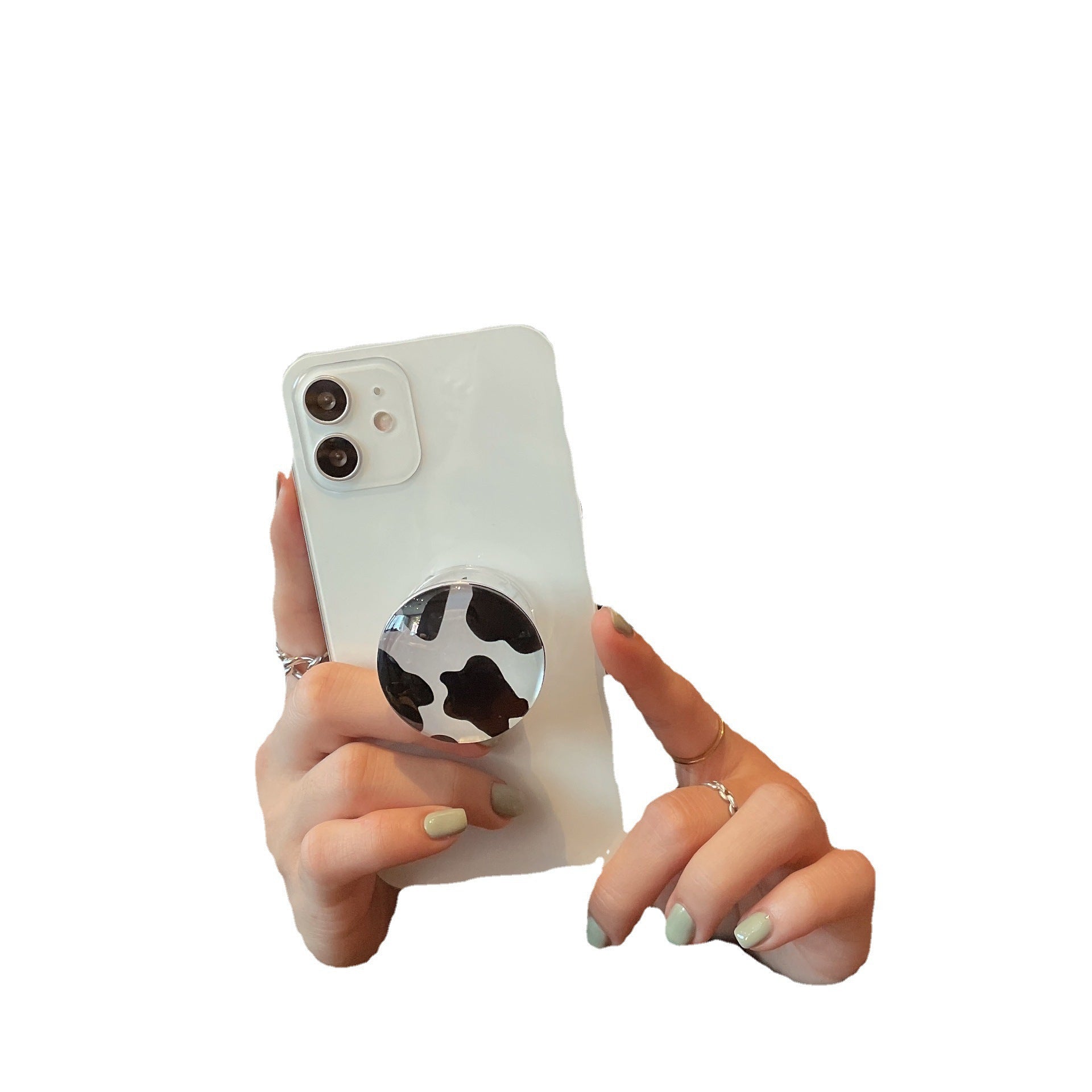 Venta al por mayor Soporte ámbar plegable de vidrio para teléfono móvil