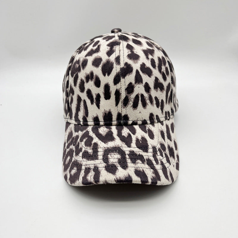 Gorra De Béisbol Grande De Algodón De Leopardo al por mayor