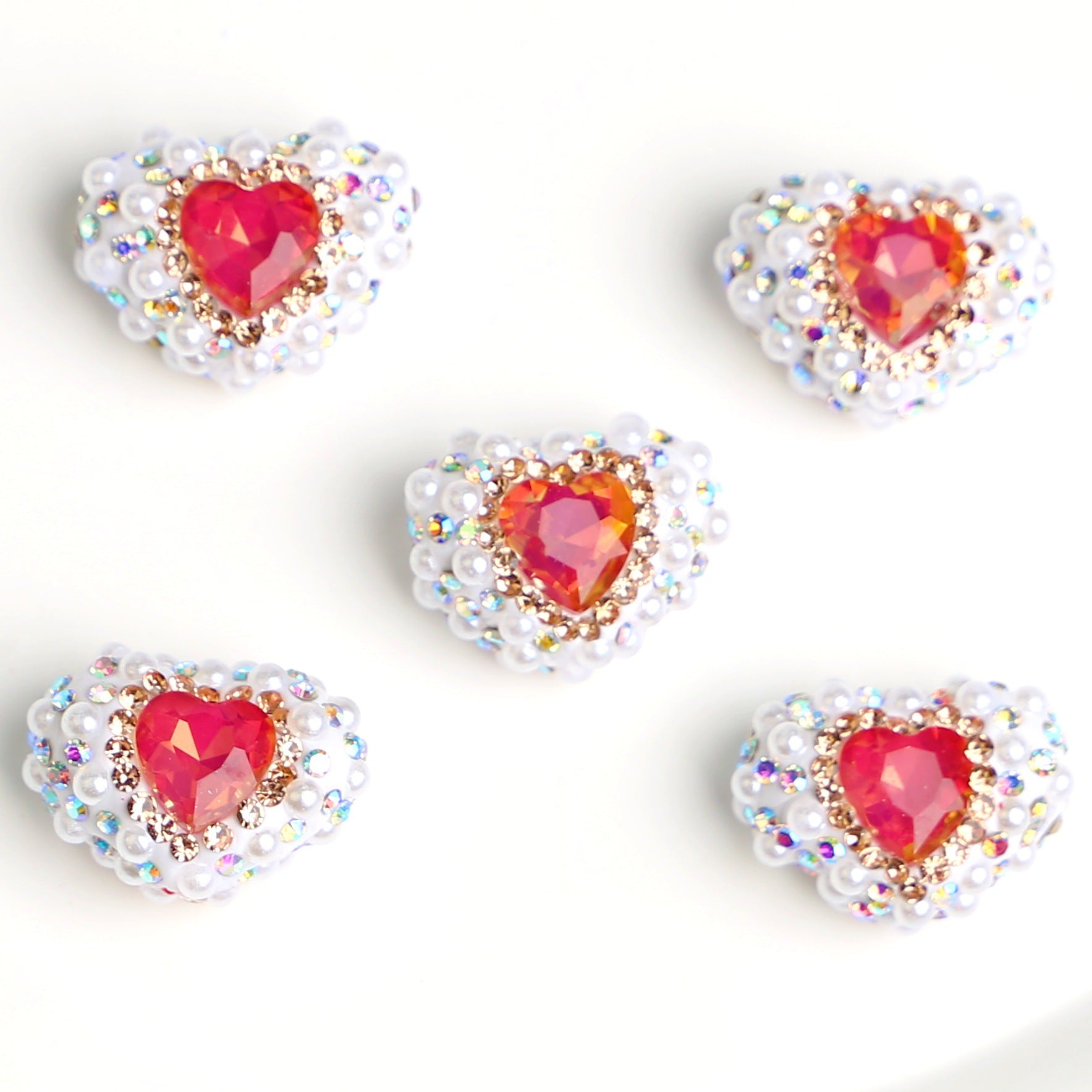 Wholesale Diamond, Pearl, Ceramic Clay, Love Beads