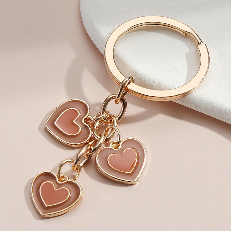 Wholesale 10pcs/pack  Love Key Chain Alloy
