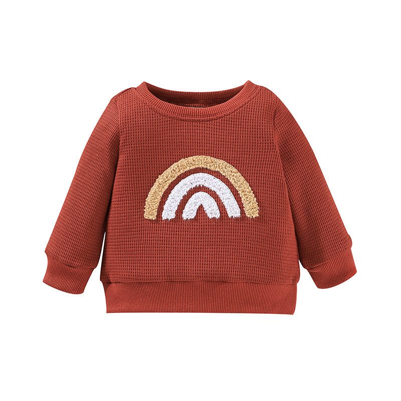 Venta al por mayor Primavera Bebé Tops Poliéster Ropa De Bebé