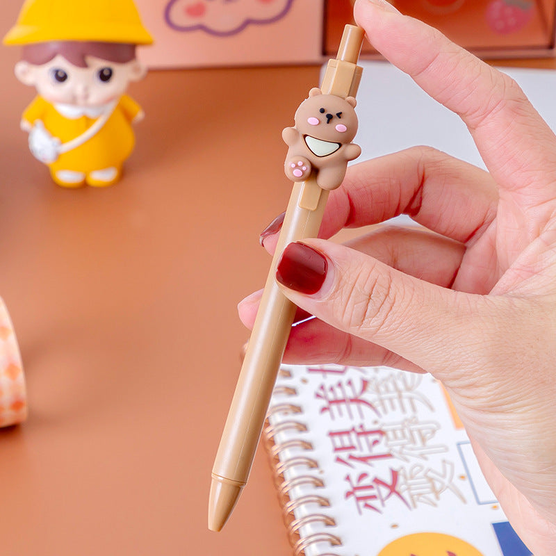 Wholesale Cartoon Bear Plastic Ballpoint Pen