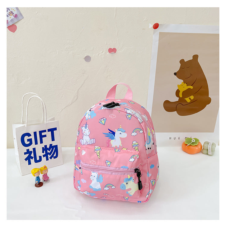 Wholesale Nylon Dinosaur Unicorn Kids Backpack