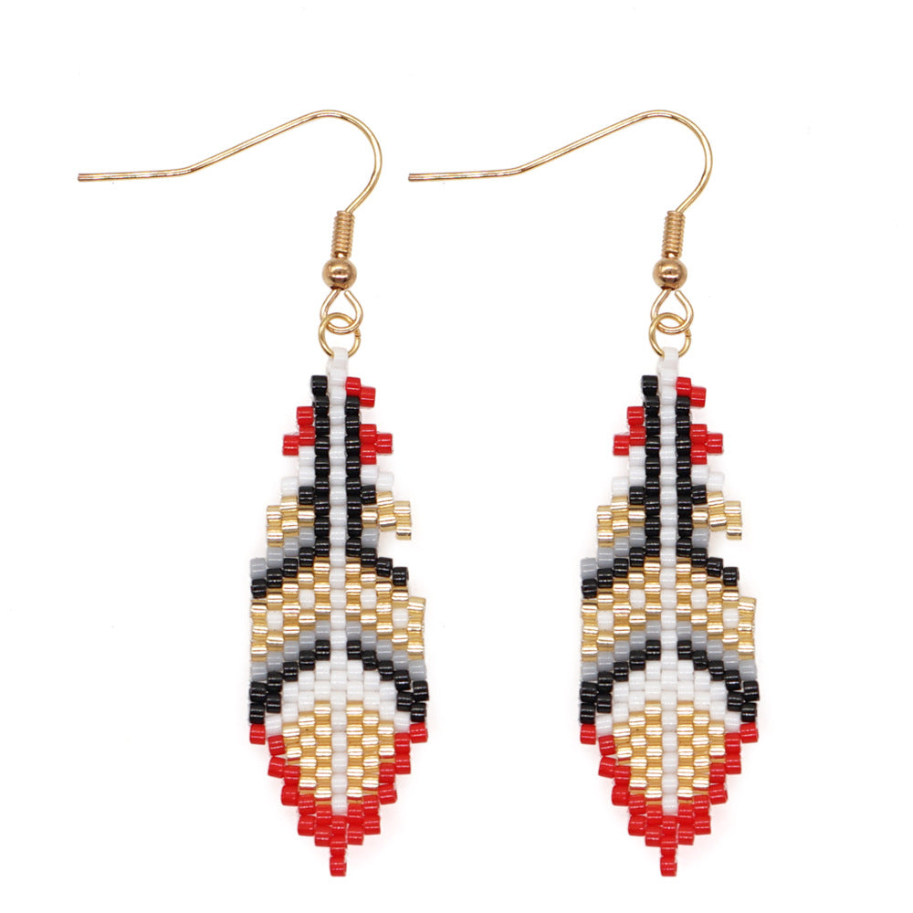 Wholesale Ethnic Rice Beads Earrings