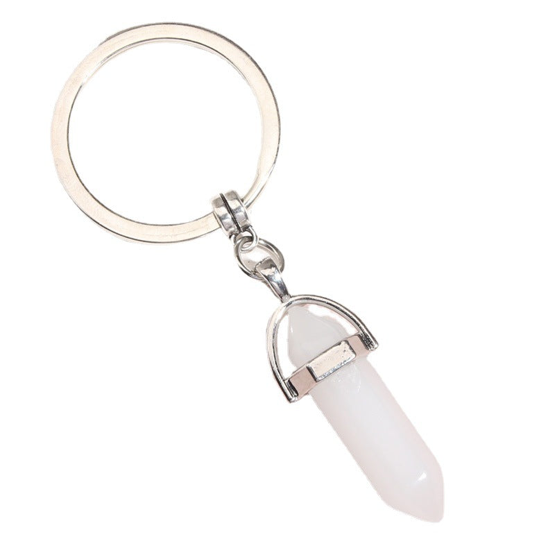 Wholesale 10PCS  Crystal Colorful Hexagon Key