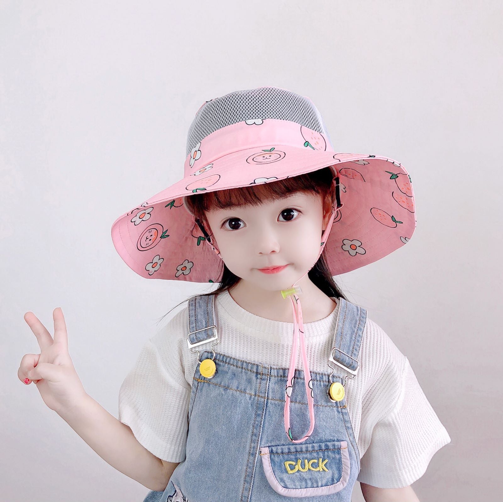 Sombreros de pescadores para niños resistentes al algodón de algodón al por mayor