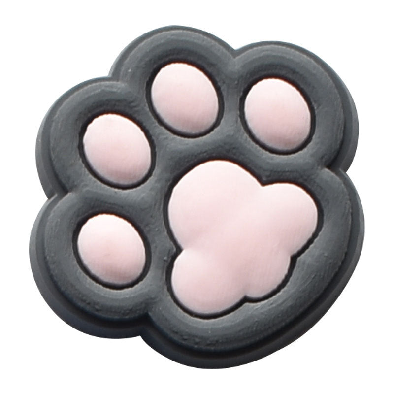 Wholesale 100 PCS PVC Cartoon Paw Print DIY Shoe Buckle