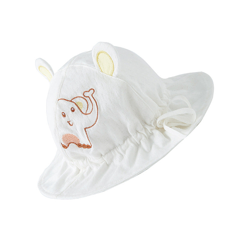 Wholesale Cotton Embroidery Children's Sunshade Fisherman Hat