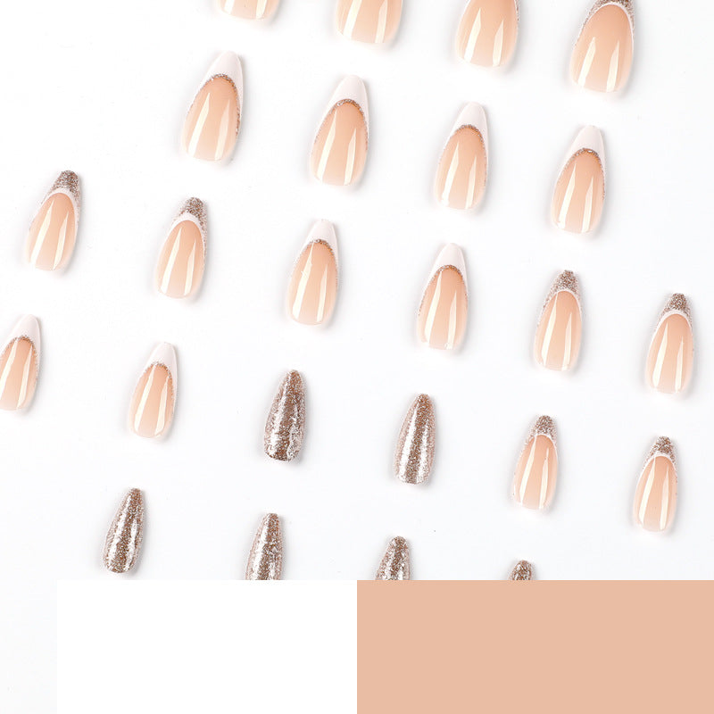 Wholesale White Gold Powder French Manicure Gel