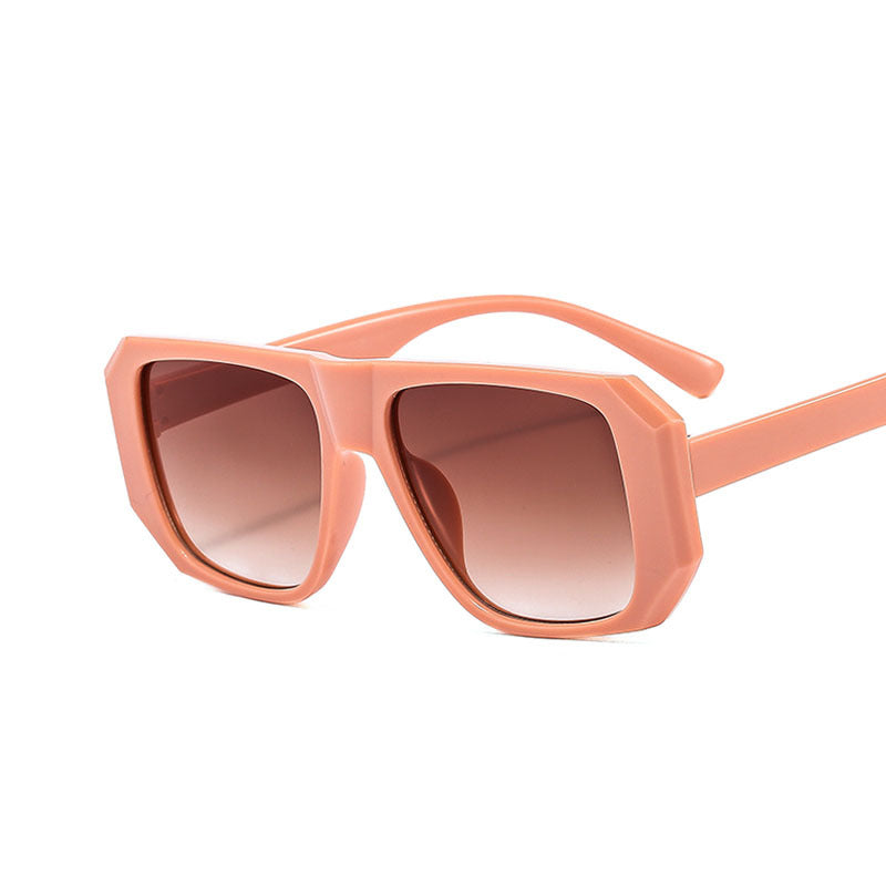 Wholesale Square Big Frame PC Sunglasses