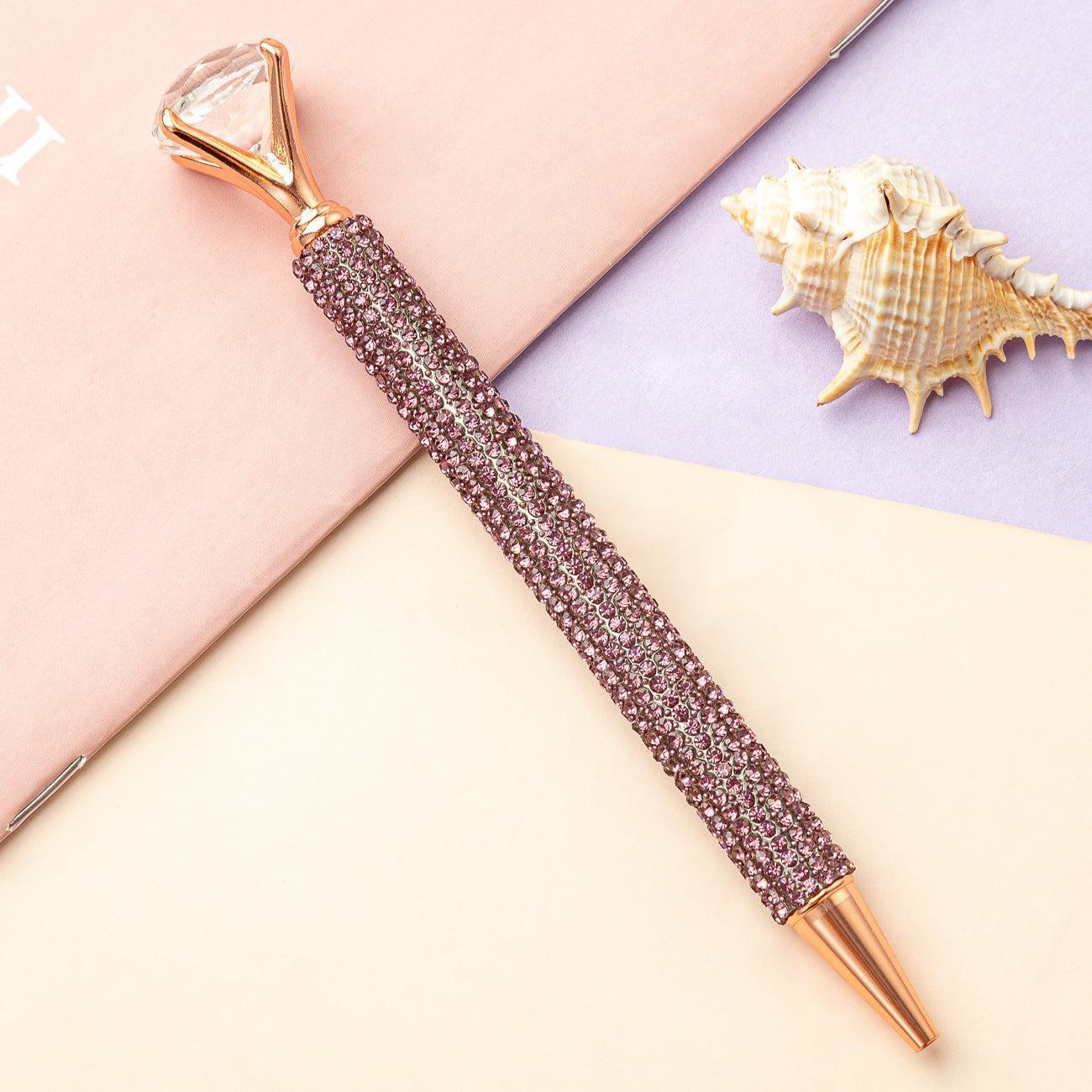 Wholesale Big Diamond Metal Ballpoint Pen