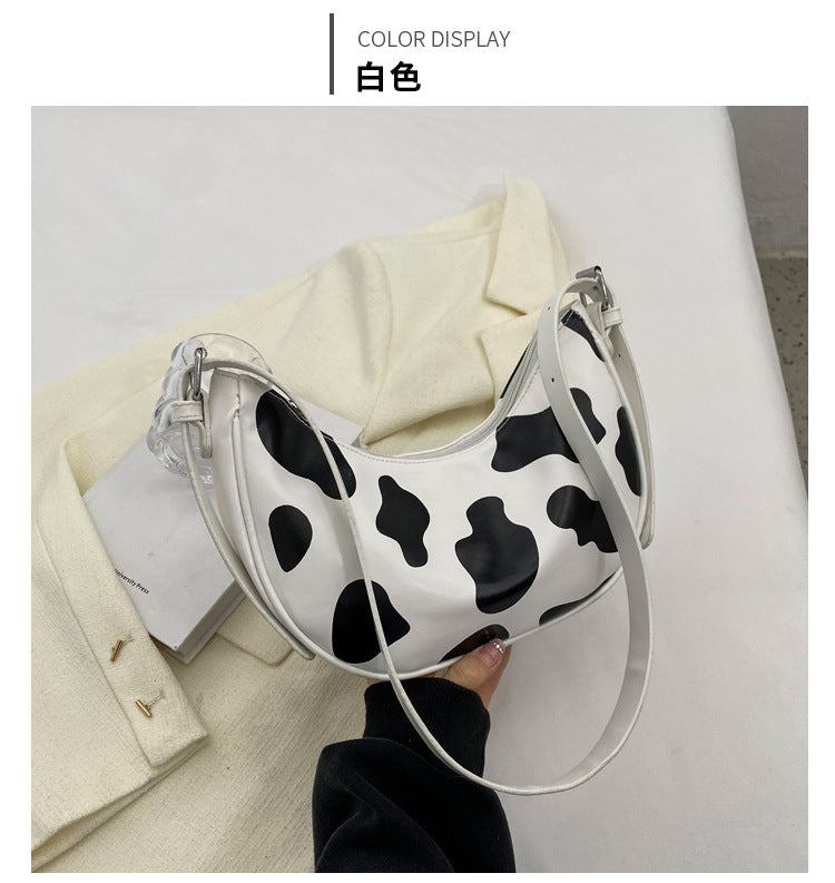 Wholesale Cow Pattern Shoulder Bag Crossbody Bag