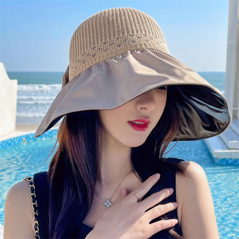 Wholesale Foldable Large Brim Cotton Bucket Hat