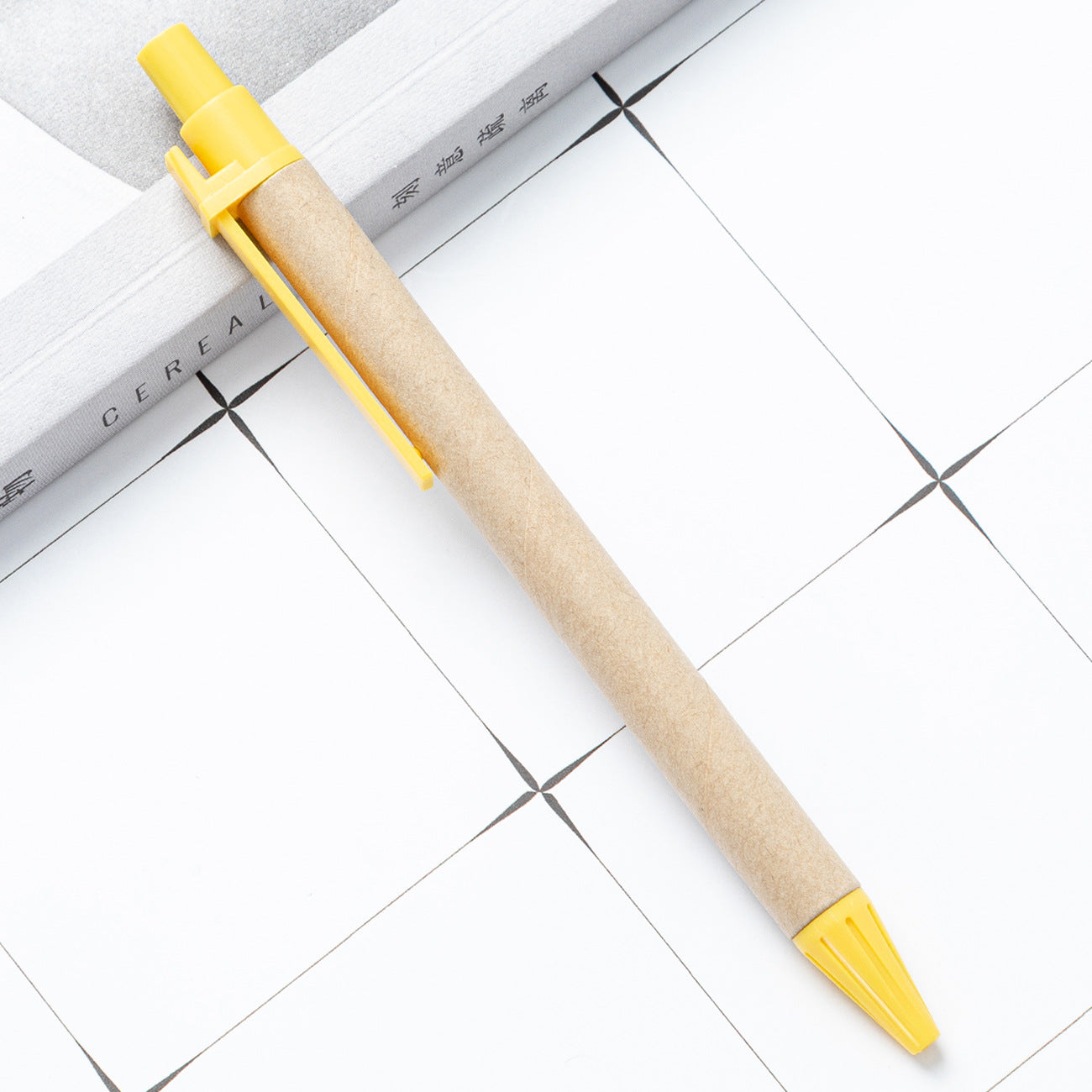 Venta al por mayor Bolígrafo de tubo de papel plástico