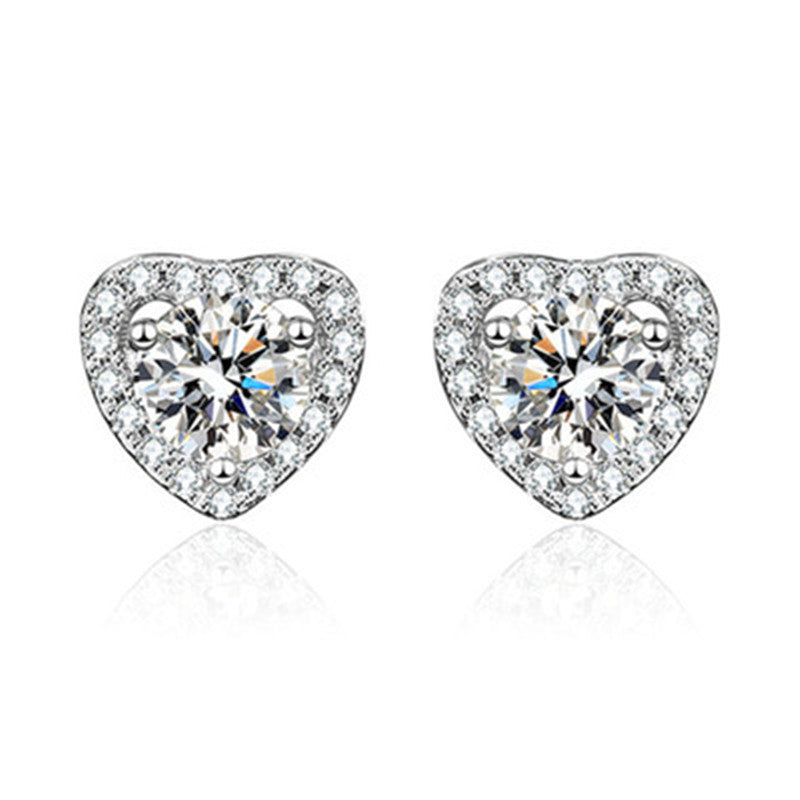 Pendientes De Cobre Moissanite Simulado al por mayor