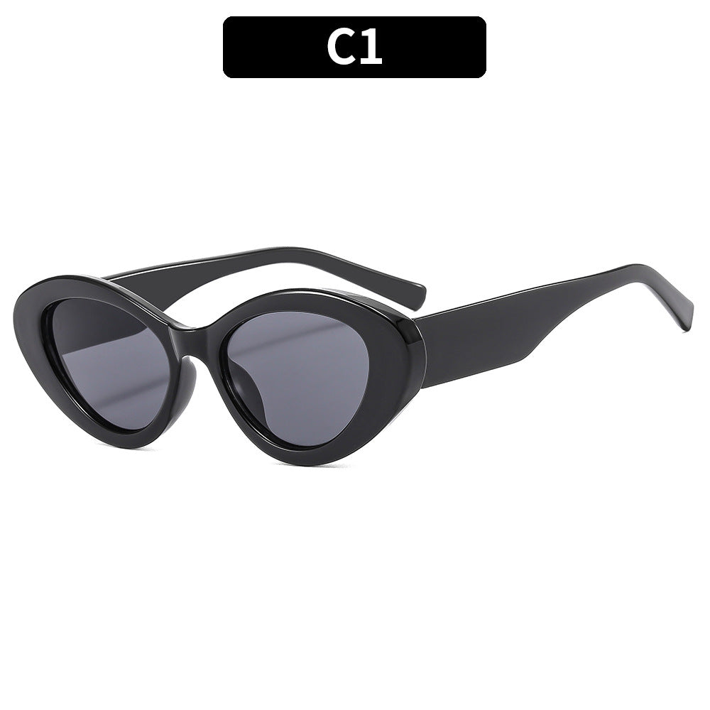 Wholesale Cat Eye Jelly PC Sunglasses