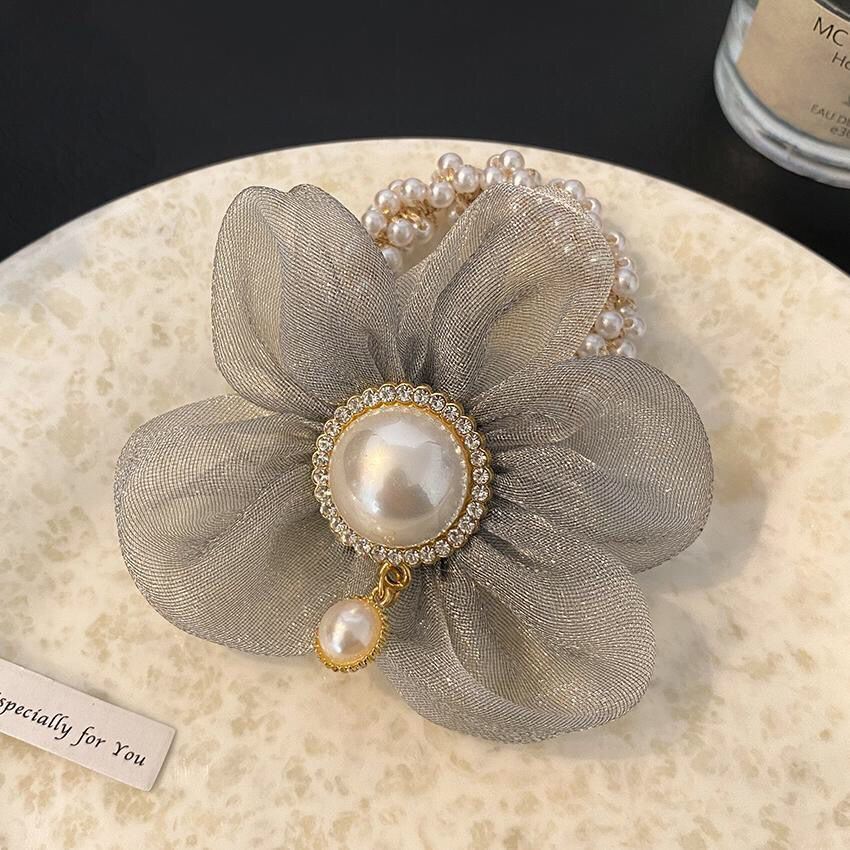 Cuerda De Pelo De Perla De Flor De Malla al por mayor