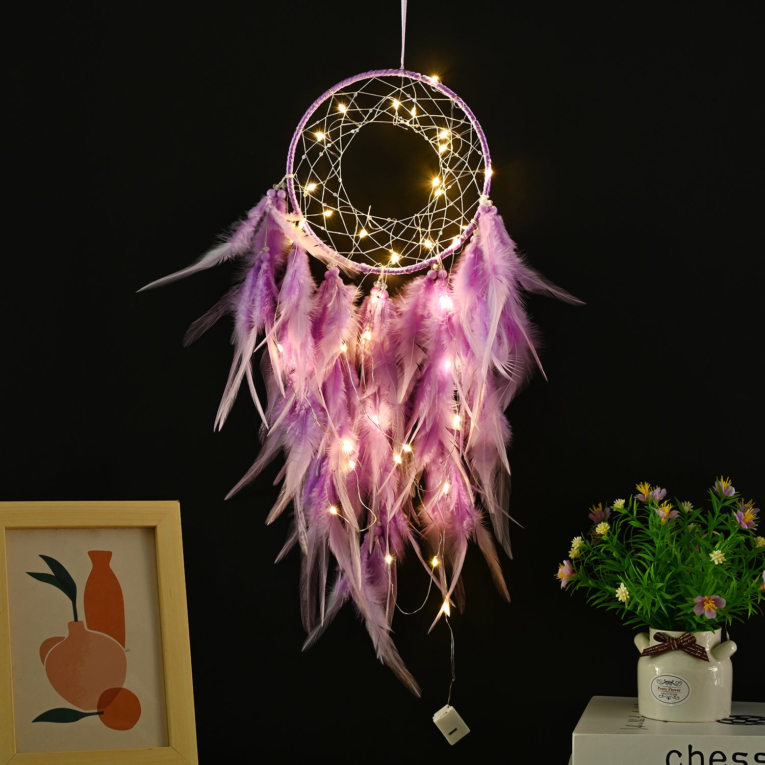 Wholesale Handmade Ornaments Feather Dream Catcher