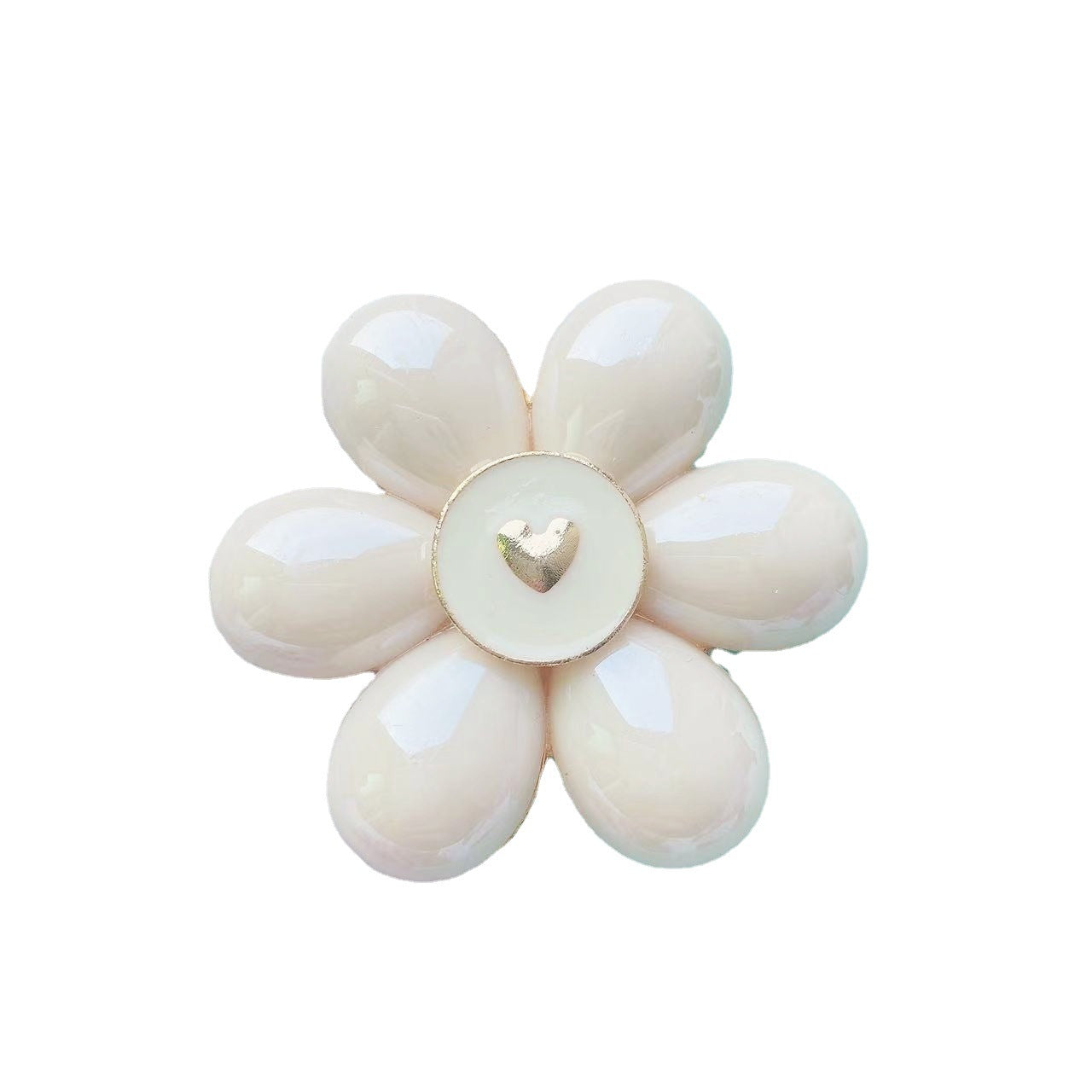 Soporte de teléfono móvil plegable Camellia de resina al por mayor