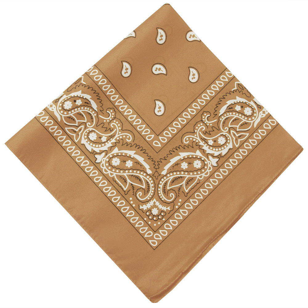 Venda al por mayor del poliéster del turbante del modelo de la fruta del anacardo