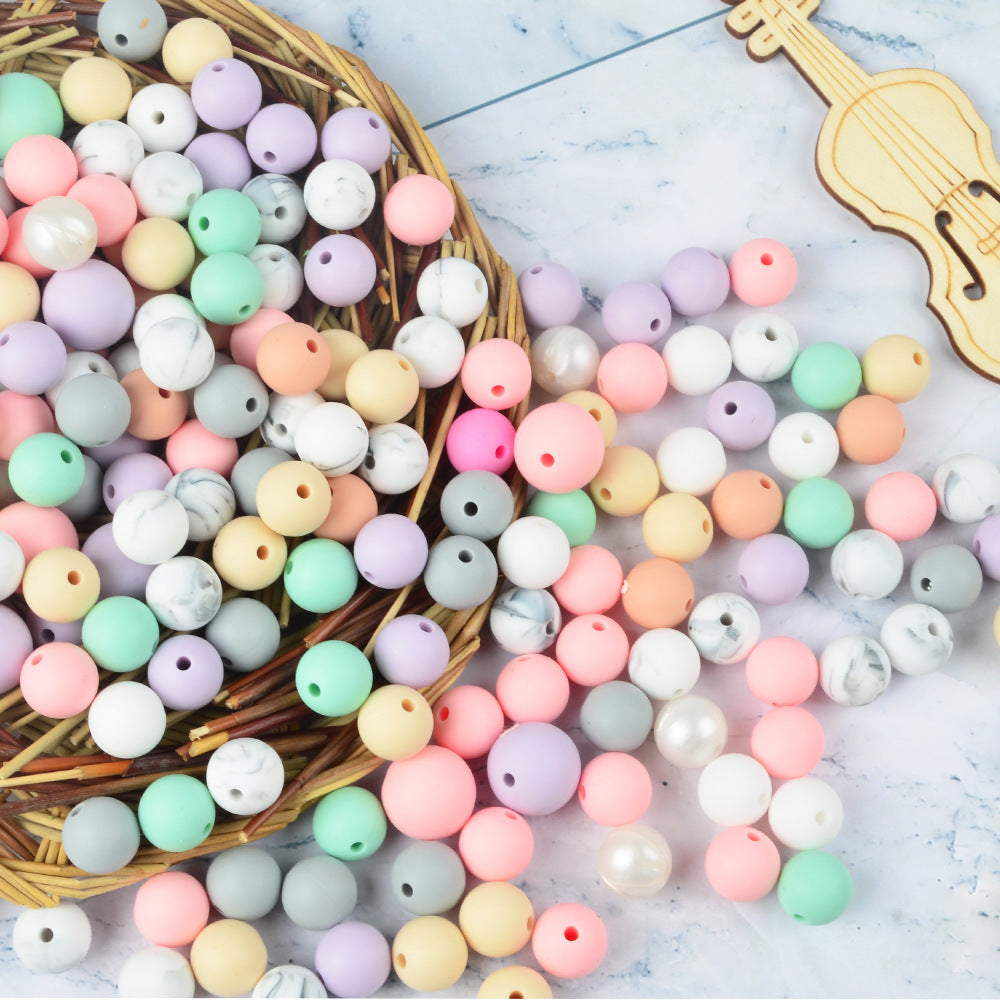 Wholesale 100PCS 15mm Candy Color diy Jewelry Accessories Beads