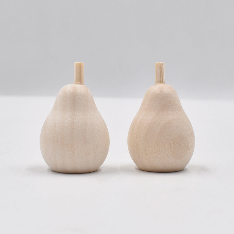 Wholesale 10PCS Painted Wooden 10MM Mushroom Ornaments