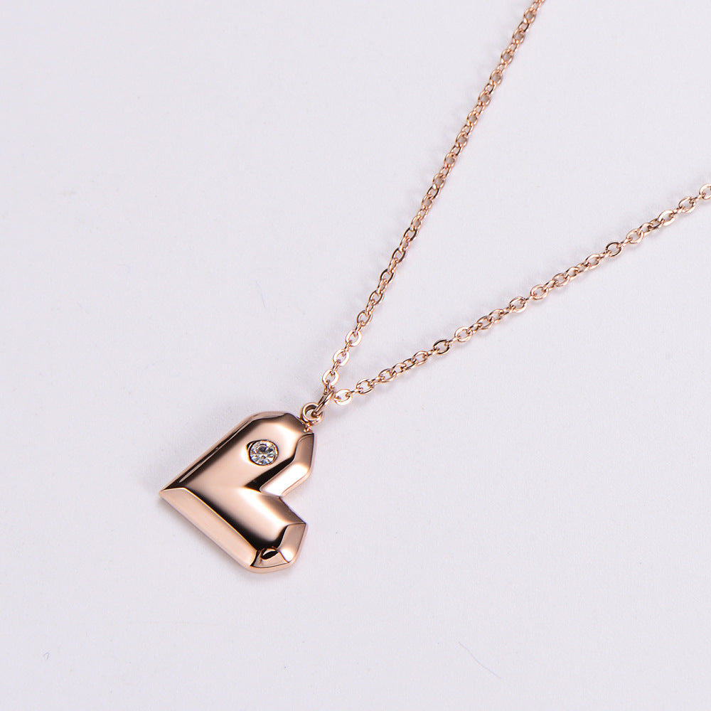 Collar De Diamantes De Espejo De Acero Inoxidable al por mayor