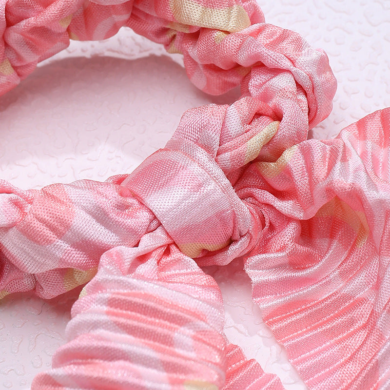 Wholesale Bows Cloth Hair Scrunchies