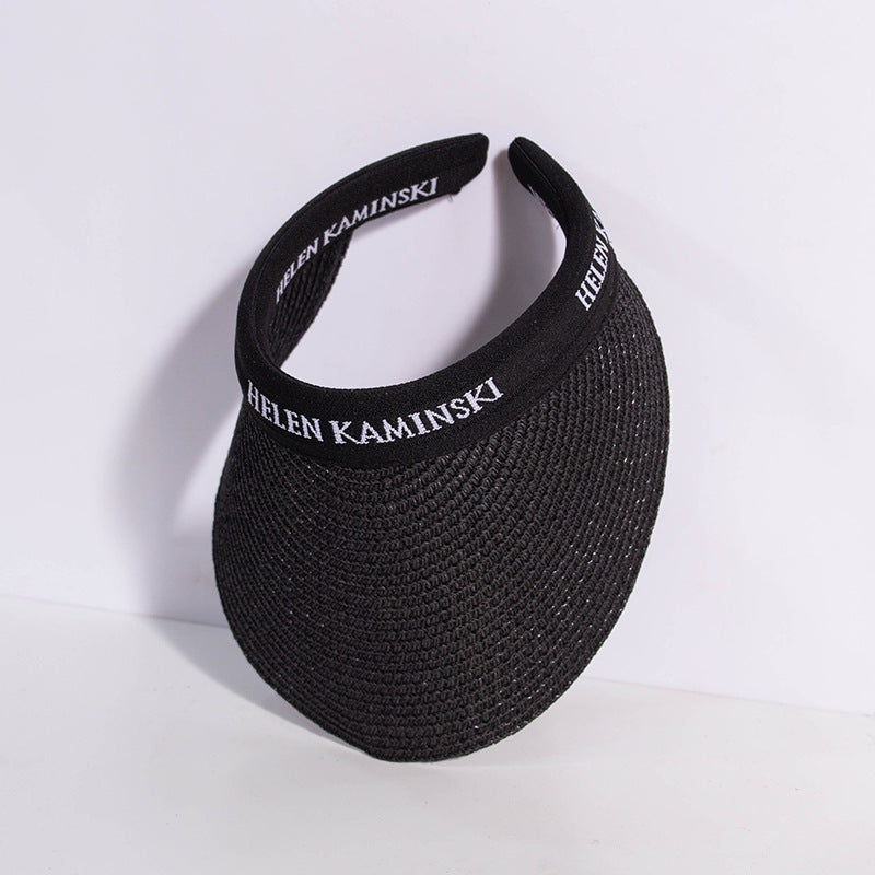 Wholesale Topless Sunscreen Straw Caps