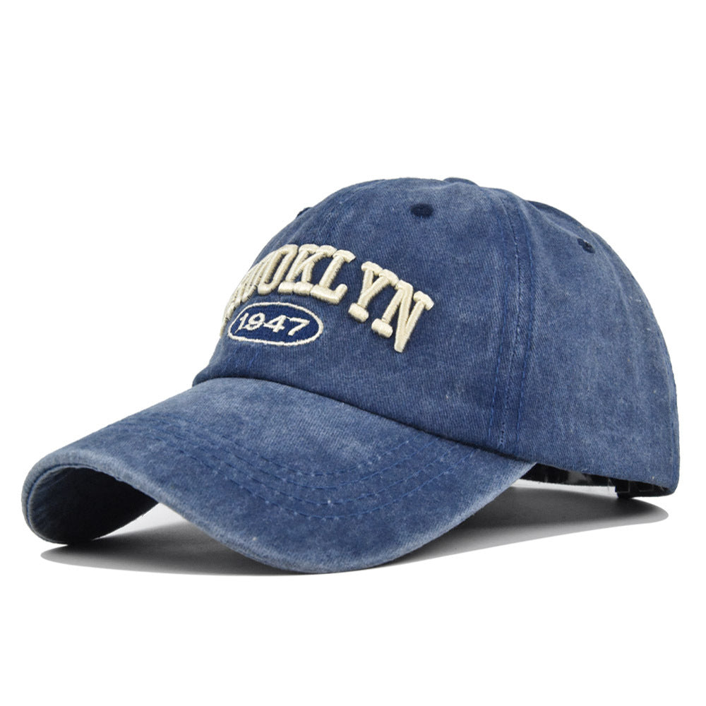 Wholesale BROOKLYN Embroidered Cotton Hat