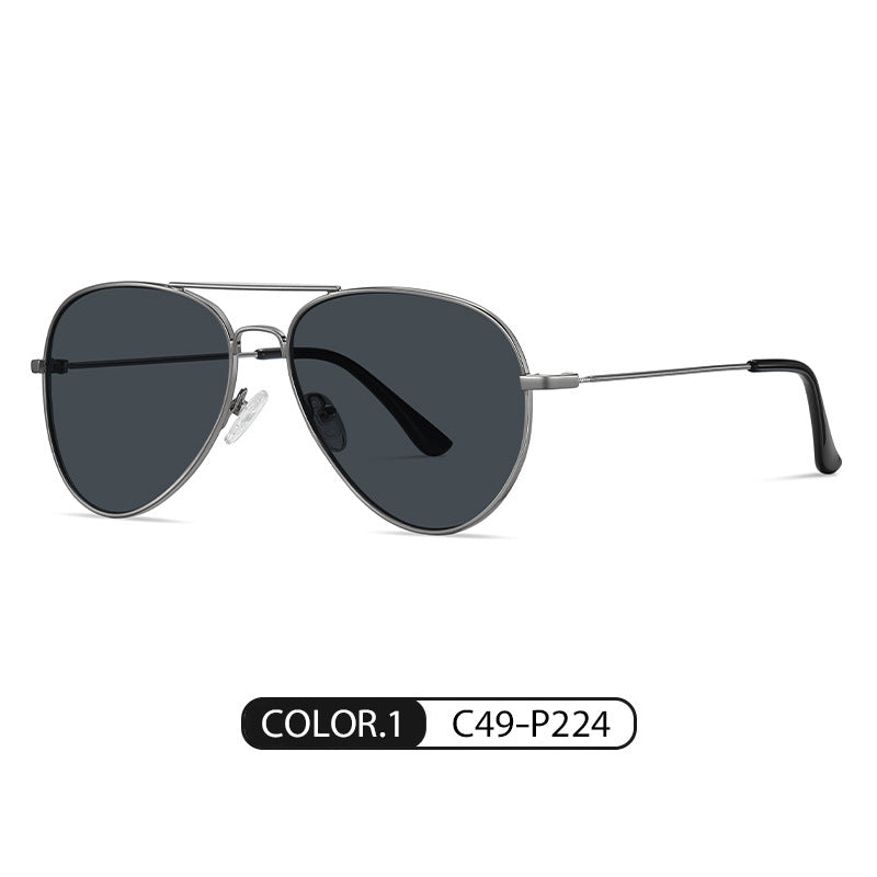 Wholesale Green Film Driving Anti Glare Reflective PC Sunglasses