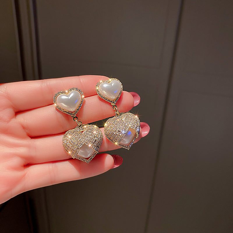 Wholesale Natural Artificial Mermaid Premium Earrings Pearls