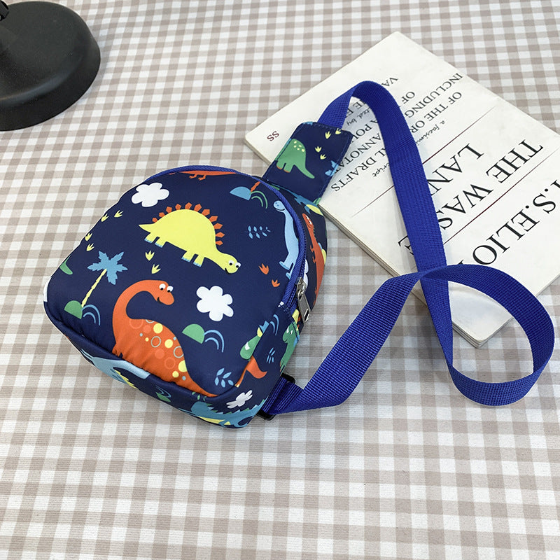 Wholesale Nylon Children's Dinosaur Crossbody Chest Bag