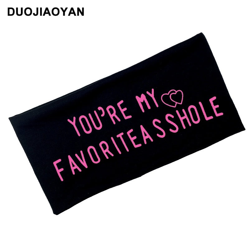 Venda al por mayor de la tela de las letras de la banda ancha 10pcs