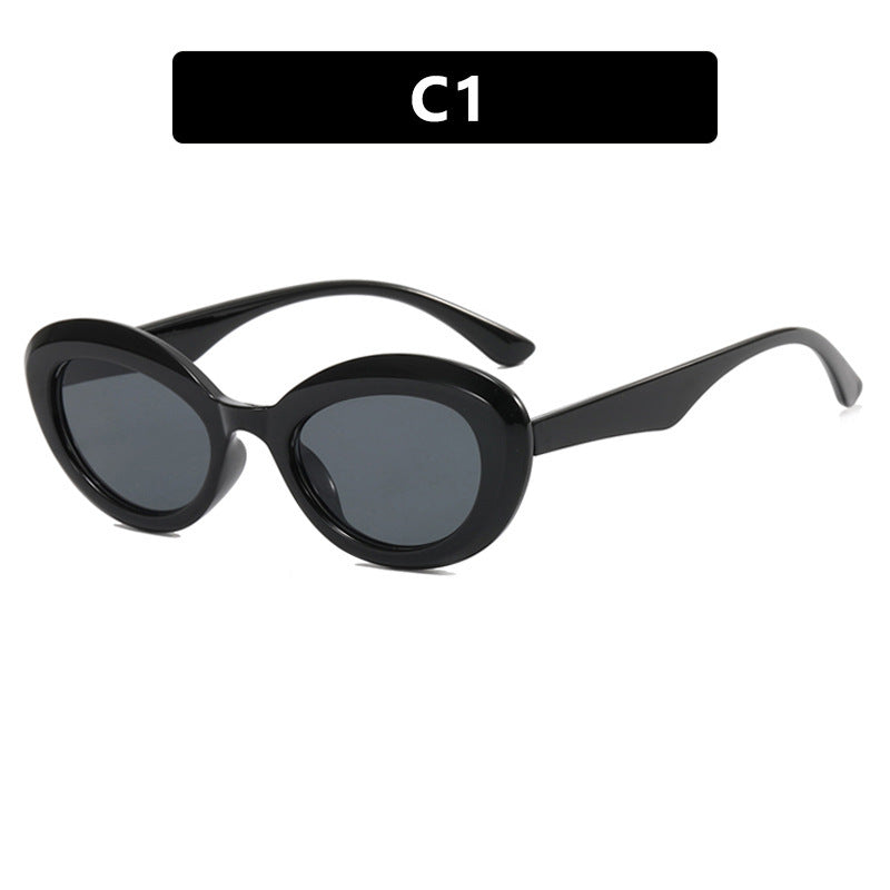Wholesale PC Oval UV Protection Ladies Sunglasses