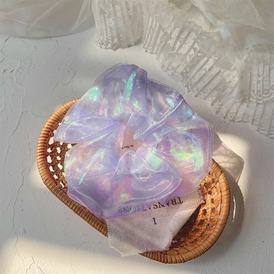 Wholesale Fabric Bow Elastic Hair Scrunchies