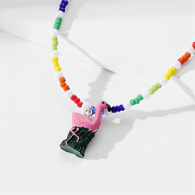 Collar De Perlas De Mariposa De Amor Bohemio al por mayor