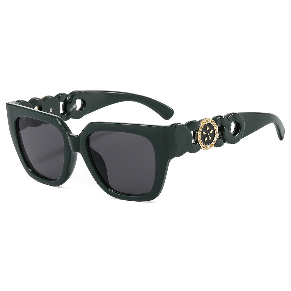 Wholesale New Square Frame PC Sunglasses