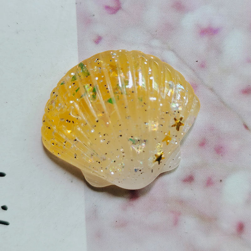 Wholesale Resin Seashell Sequins DIY Kids Accessories