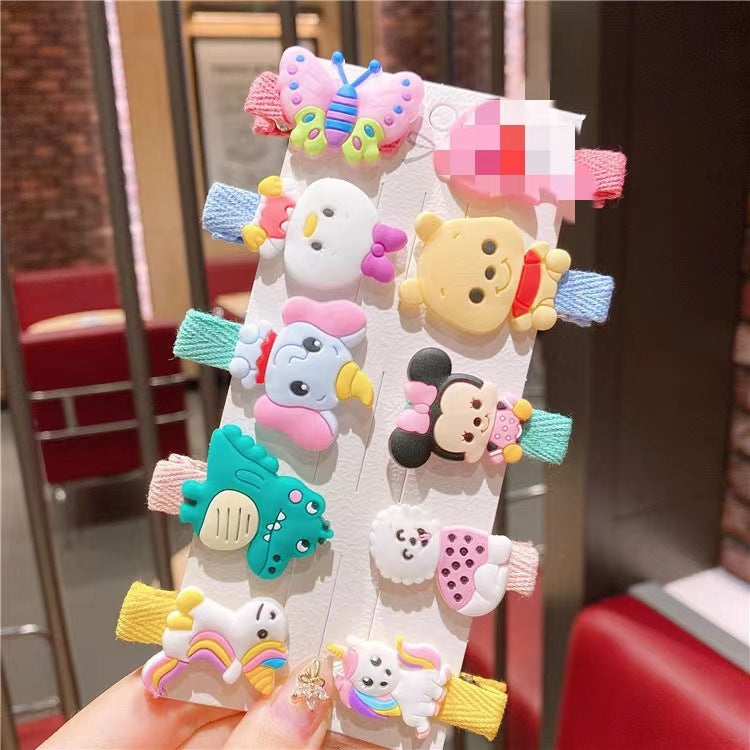 Juego de pinzas para el cabello de acrílico para niños al por mayor