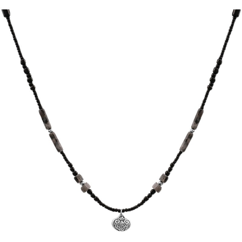 Wholesale Butterfly Natural Stone Necklace