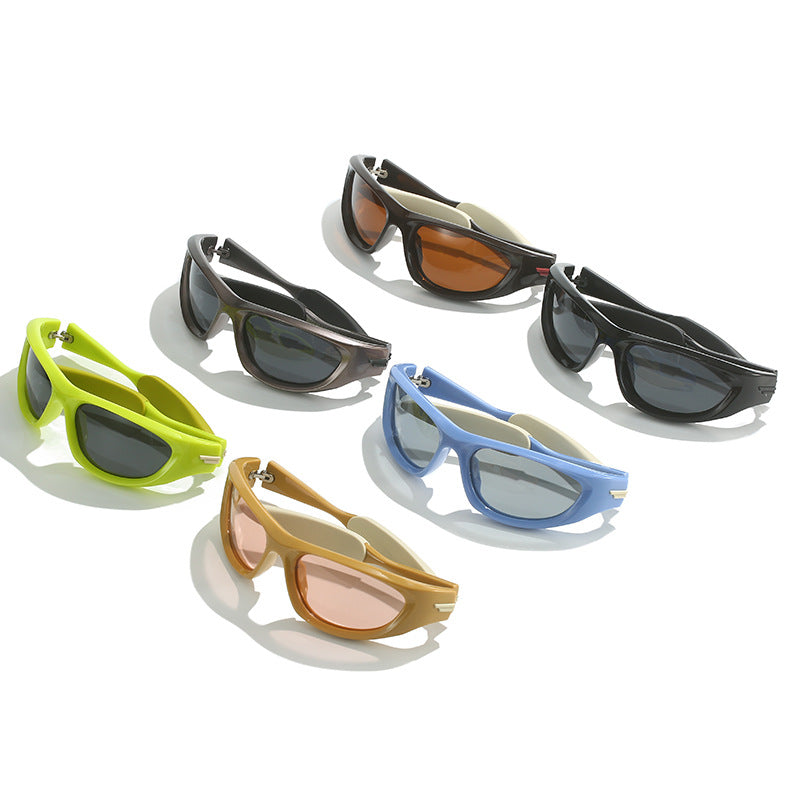 Wholesale PC Cat's Eye Riding Men's Sunglasses