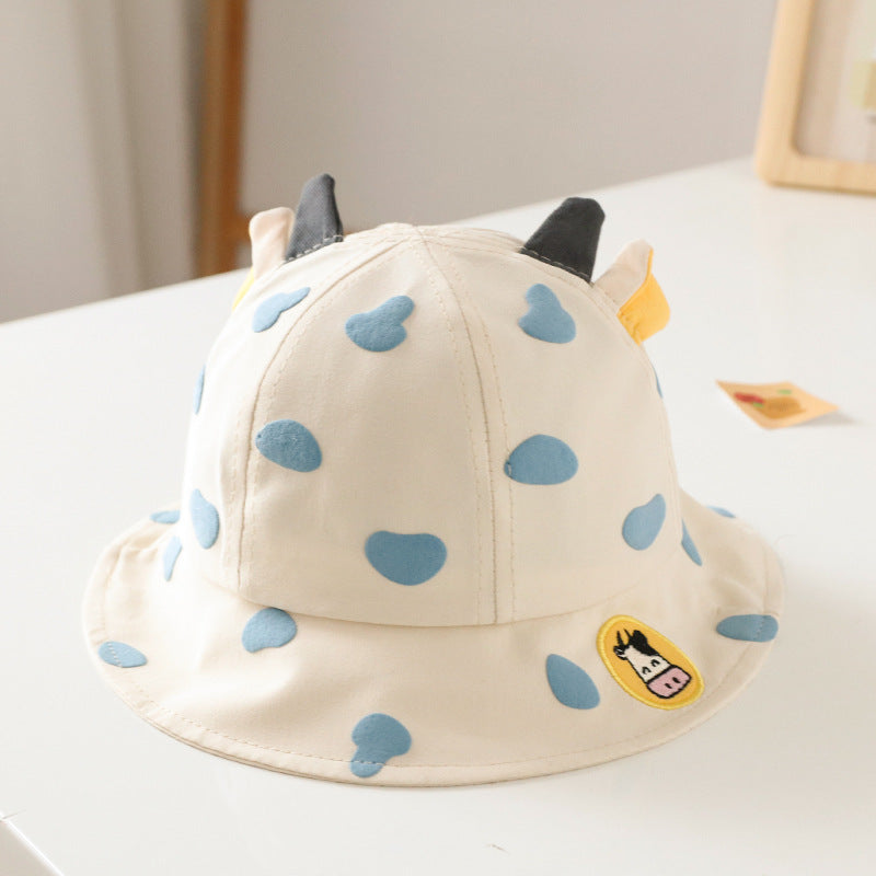 Wholesale Cotton Summer Thin Section Sunscreen Kids Bucket Hat